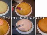 Etape 9 - Gravity cake et sa ganache aux fraises tagada