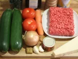 Etape 1 - Tagliatelles de courgettes à la sauce bolognaise