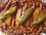 Etape 5 - Karnit bil batata( ragoût de poulpes aux pommes de terre)