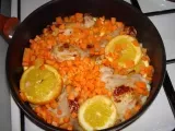 Etape 5 - Cuisses de poulet à l'orange, navets caramélisés