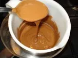 Etape 4 - Entremets croustillant à la mousse au chocolat au lait cannelle, mousse chocolat noir