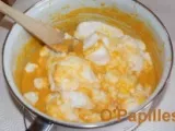 Etape 2 - Soufflé de courge Butter Nut