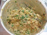 Etape 2 - Kimchi gyoza - ravioli grillé piquant végétalien