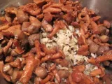 Etape 5 - Soupe de champignons aux 2 riz