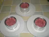Etape 1 - MINI-CHARLOTTE ROSE AUX FRUITS ROUGES