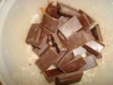 Etape 3 - Moelleux au chocolat aux griottines et coulis de cerises