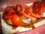 Etape 4 - Sandwich Merguez Harissa