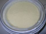 Etape 3 - Crème glacée mousseuse au romarin
