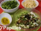 Etape 3 - Salade de printemps aux légumes nouveaux