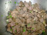 Etape 2 - Kebda bel batata (foie aux pommes de terre frites)