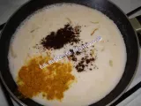 Etape 1 - Pavé d'espadon à l'indienne, riz et brunoise de légumes