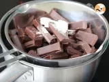 Etape 1 - Oeufs en chocolat de Pâques
