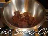 Etape 5 - Nids de Pâques à la ganache chocolat carambar