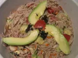 Etape 7 - Salade de vermicelle de riz, avocat et surimi