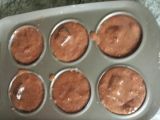 Etape 6 - Muffins chocolat, coeur fondant chocolat blanc