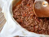Etape 4 - Tarte à la viande hachée et sauce tomate
