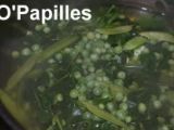 Etape 1 - Gaspacho de concombre et petits pois