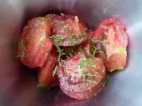 Etape 2 - Salade de tomate noire de Crimée - Schwarzer Krim- Tomatensalat