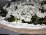 Etape 3 - Pizza aux blettes, ricotta et gorgonzola