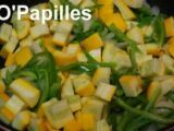 Etape 1 - Soupe d'été aux haricots verts, courgettes et poivrons