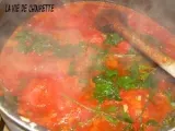 Etape 3 - Soupe de tomates fraîches