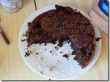Etape 3 - Comment recycler un gâteau au chocolat raté en délicieuse crème glacée gourmande!!