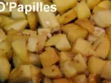 Etape 1 - Sauté de pommes de terre et haricots mange-tout
