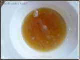 Etape 4 - Soupe de fruits d'automne réduction de gewurztraminer aux épices