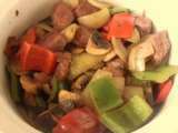 Etape 3 - Nouilles chinoises sautées aux légumes et boeuf
