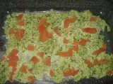 Etape 3 - Lasagnes de ravioles aux courgettes et saumon fumé