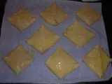 Etape 7 - Feuilletés jambon fromage