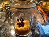 Etape 4 - Verrine petit beurre, compote de poire, chantillly au chocolat