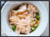 Etape 6 - Gratin de brocolis au saumon