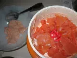 Etape 1 - Verrines de saumon fumé à la faisselle