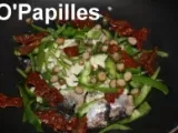 Etape 1 - Salade de fenouil, poivrons et sardines