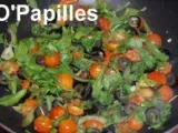 Etape 3 - Pennes au poivron vert et tomates cerises