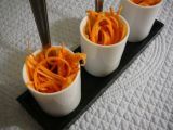 Etape 6 - Dip de potimarron et spaghetti de patate douce crue