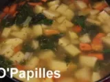 Etape 3 - Soupe aux blettes, potiron, carottes et pommes de terre