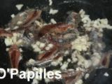 Etape 1 - Chou Romanesco aux anchois