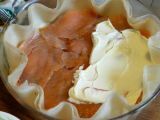 Etape 4 - Pastilla de saumon frais aux épinards et aux amandes