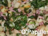 Etape 5 - Salade de pissenlits aux pommes de terre