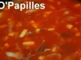 Etape 1 - Soupe italienne d'hiver au jus de tomates et aux flageolets