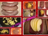 Etape 1 - Boudin aux pommes, champignons et échalotes