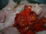 Etape 7 - Finettes de porc aux tomates confites, risotto aux légumes