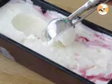 Etape 12 - Glace au yaourt et à la framboise