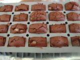 Etape 5 - MINI-CAKES CHOCOLAT/POIRE FACON BROWNIES