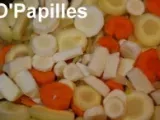 Etape 2 - Blanquette de carottes, panais et pommes de terre