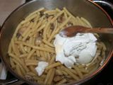 Etape 8 - Risotto de macaroni aux champignons et au fromage de chèvre