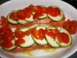 Etape 3 - Pavé de saumon en croûte de légumes