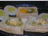 Etape 4 - Croque omelette au four